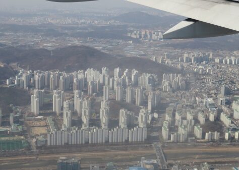 ソウル近郊の大規模共同住宅